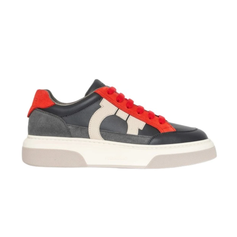 Ferragamo Cassina Sneaker Heren Schoenen Grijs