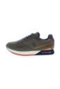 sneaker-en-polyester-vert-avec-details-contrastants