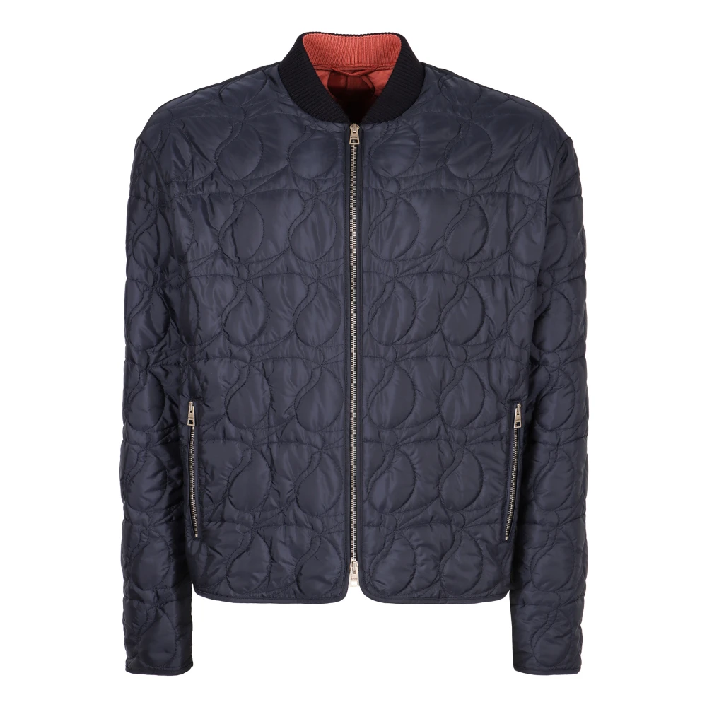 ETRO Paisley Bomberjack Blue Heren