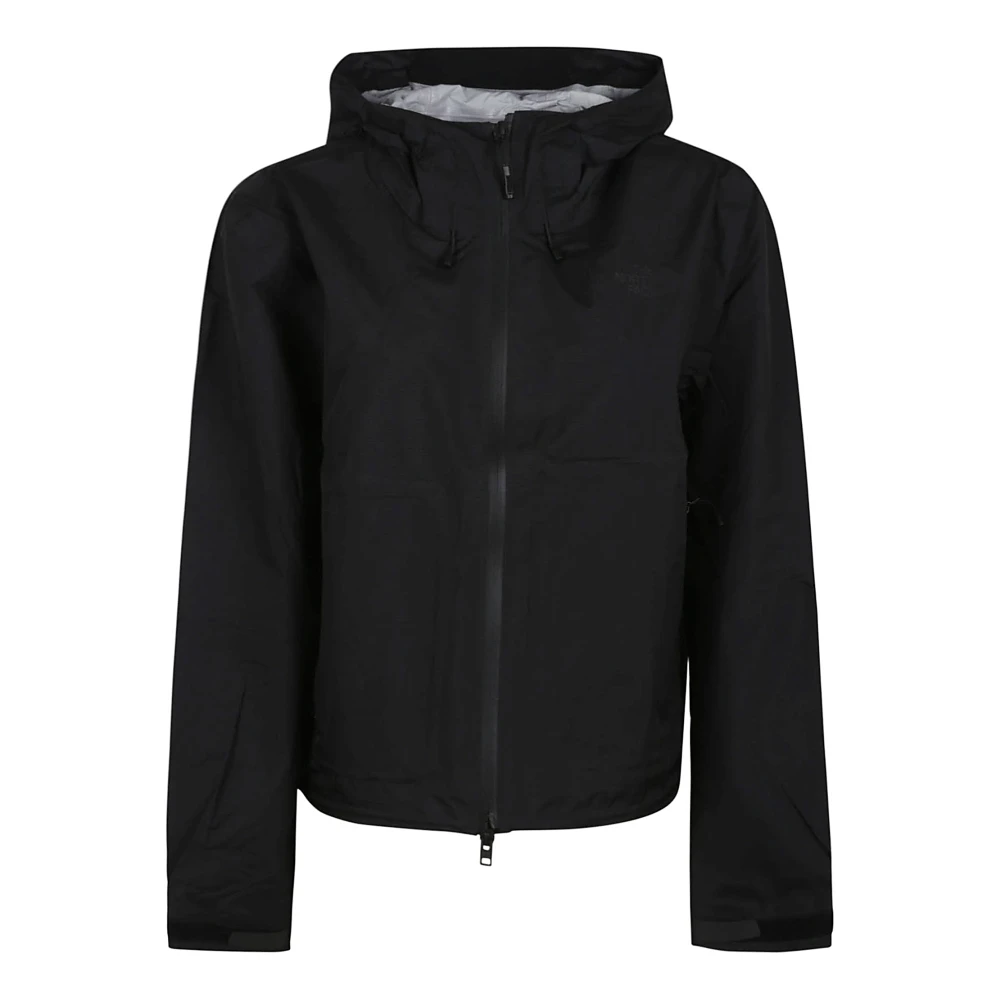 The North Face Lichtgewicht opvouwbare regenjas Black Dames