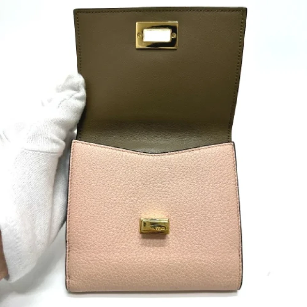 Fendi Vintage Pre-owned Leather wallets Pink Dames