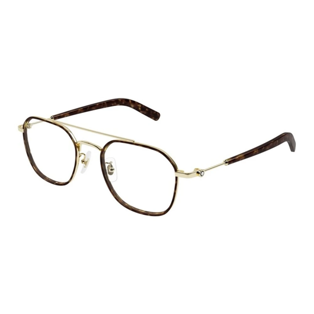Montblanc Men's Yellow Optical Frame - Glasses - 51 Mm - Accessories