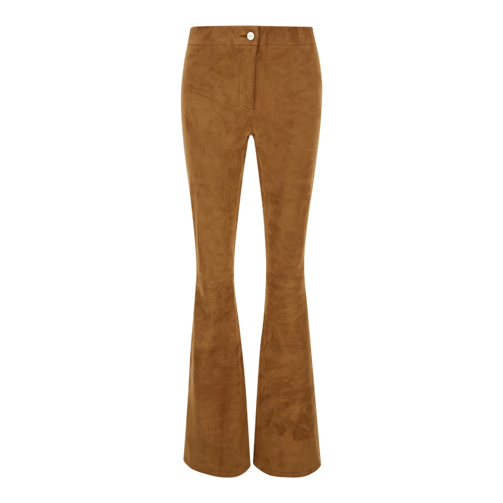 Arma Wide Trousers Brown Dames