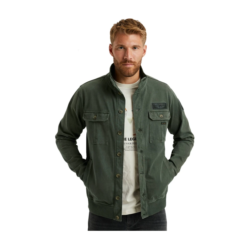 PME Legend Knoopjas Open Einde Jersey Green Heren