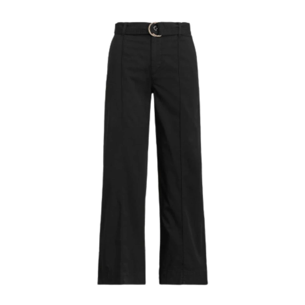 Ralph Lauren Brienda volledige lengte platte voorkant Black Dames