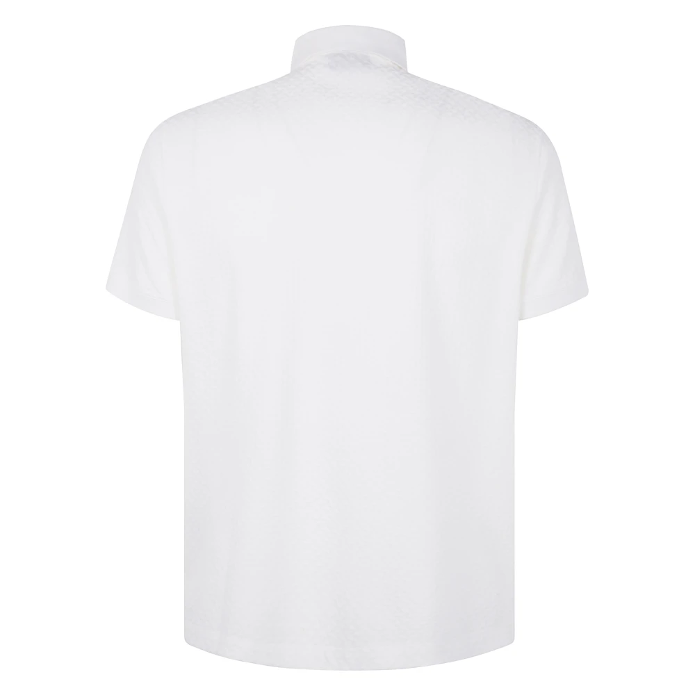 Emporio Armani Klassieke Polo Shirt voor Mannen White Heren