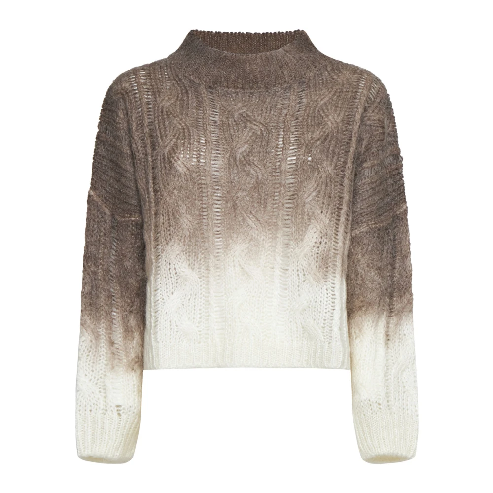 Kaos Duifgrijze Trui Brown Dames