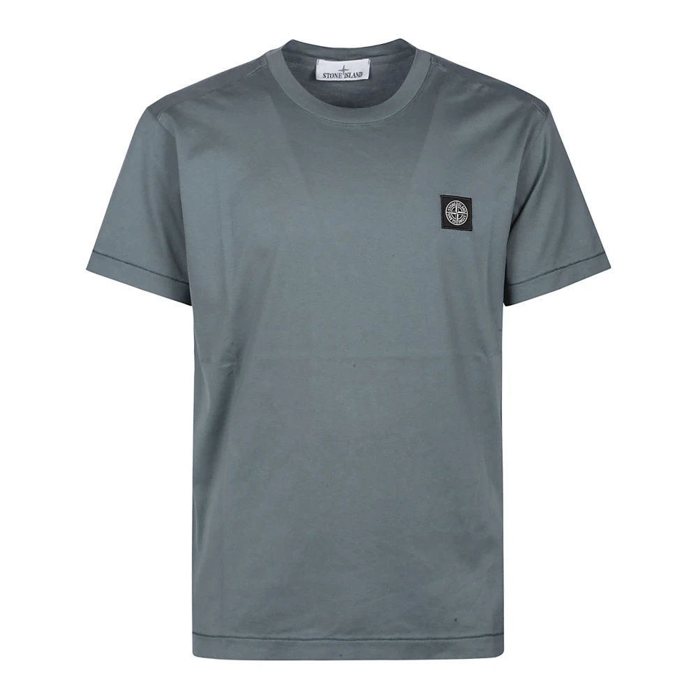Stone Island Casual Katoenen T-shirt Green Heren