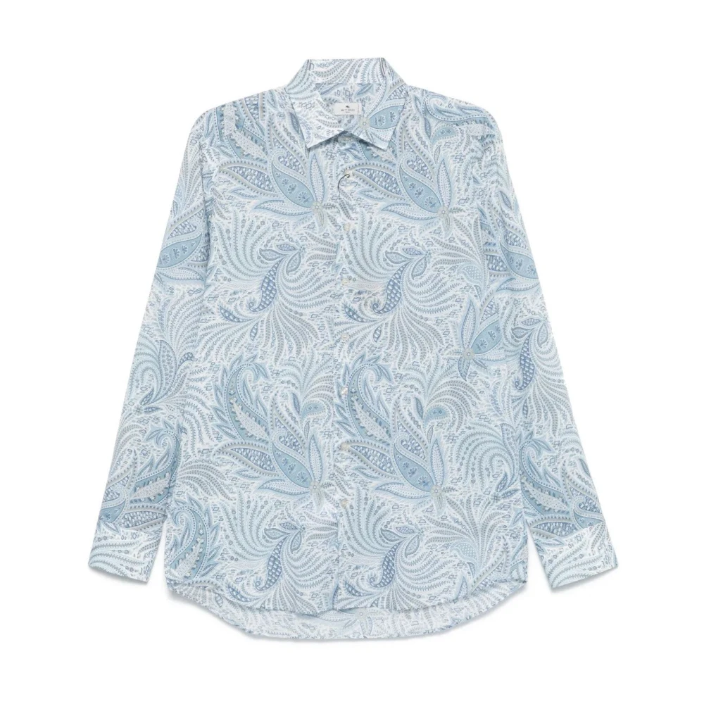 Etro Uomo Blu Magliette, Xl, New,