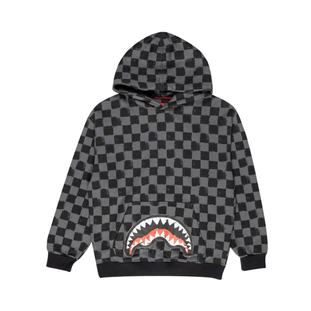 Sprayground Grijze Hoodie Vanquish Herfst Winter Collectie Gray Dames