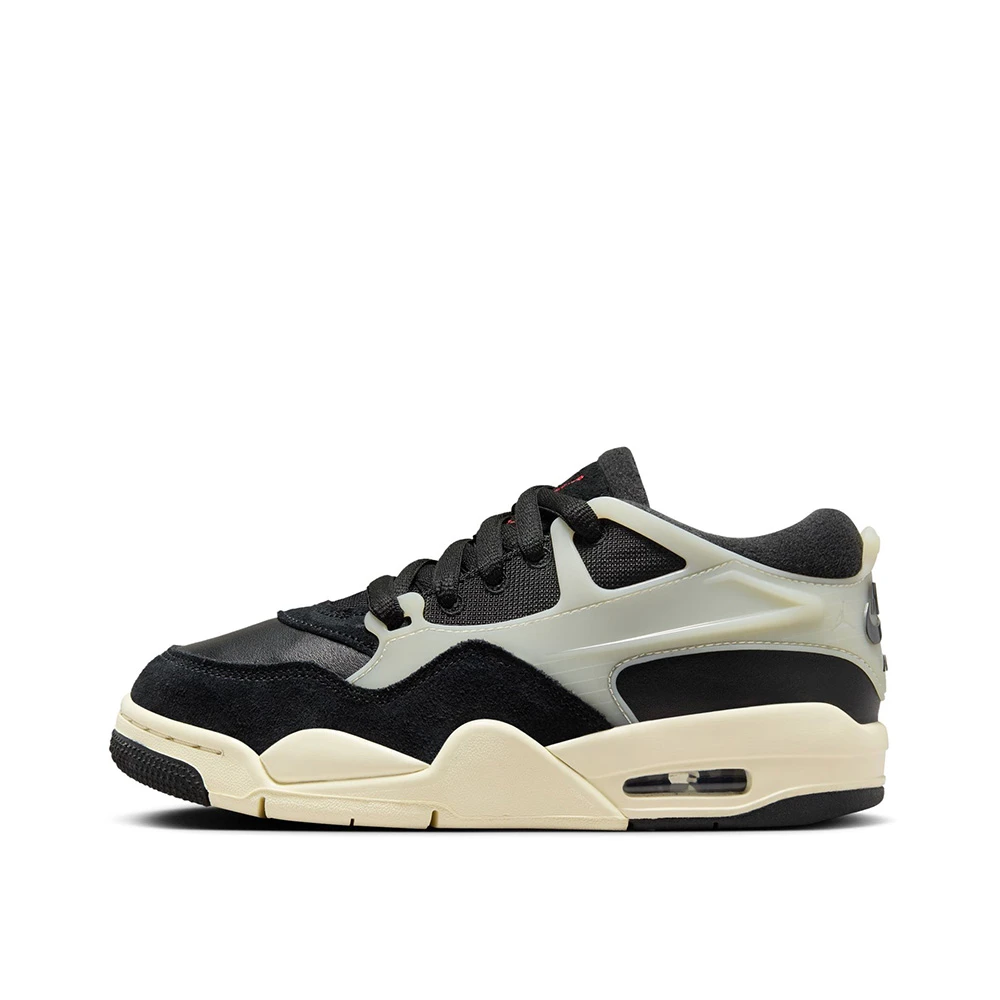 Jordan Unisex Black Trainers, 4 1/2 Uk, Retro 4 Trainers