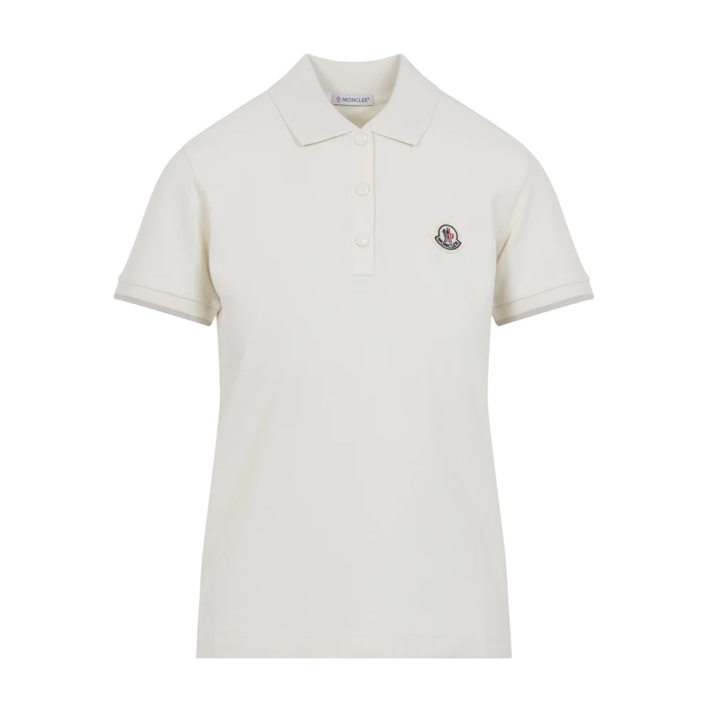 Moncler Donna Beige - Polo Ss - Tops - S