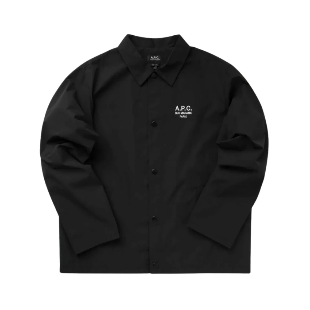 A.p.c. Regis Blouson Zwart Diverse Maten Black Heren