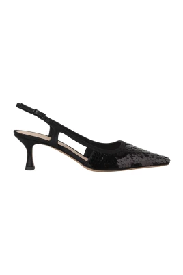 Sequin Slingback Pumps