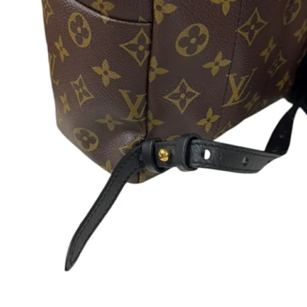 Louis Vuitton Vintage Pre-owned Canvas backpacks Brown Dames