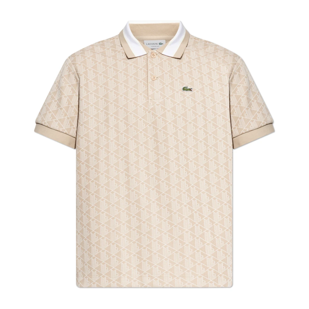 Lacoste Uomo Beige Top, S, New,