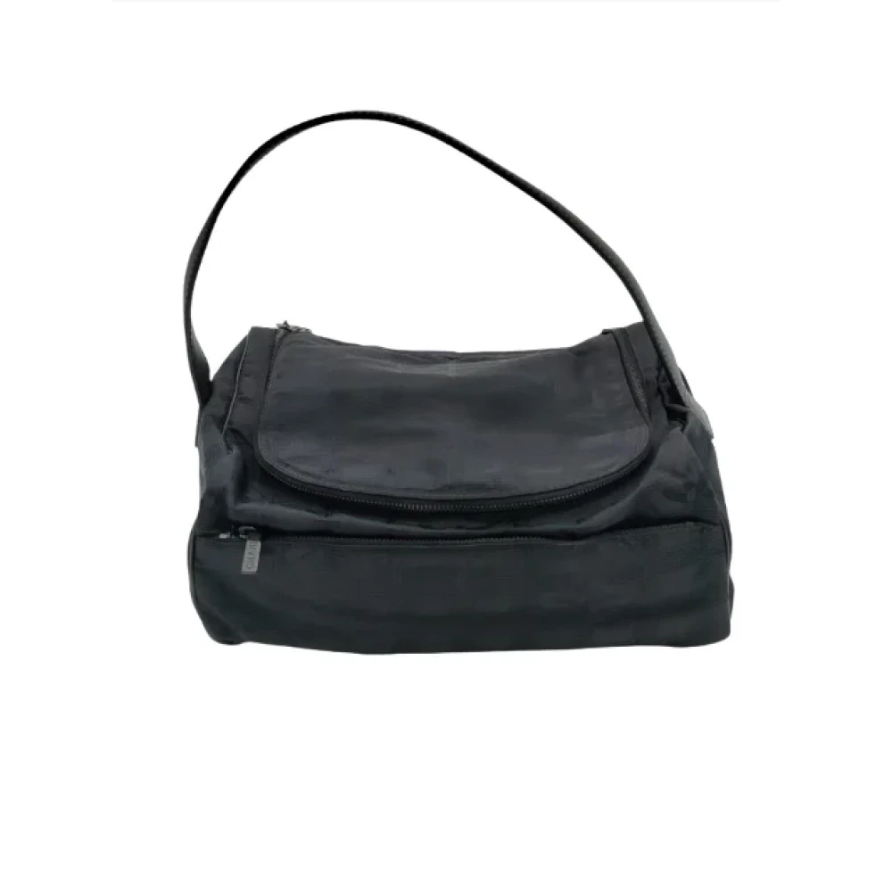 Chanel Vintage Pre-owned Nylon chanel-bags Black Dames
