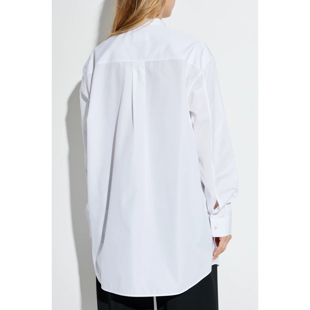 Jil Sander Lange shirt White Dames