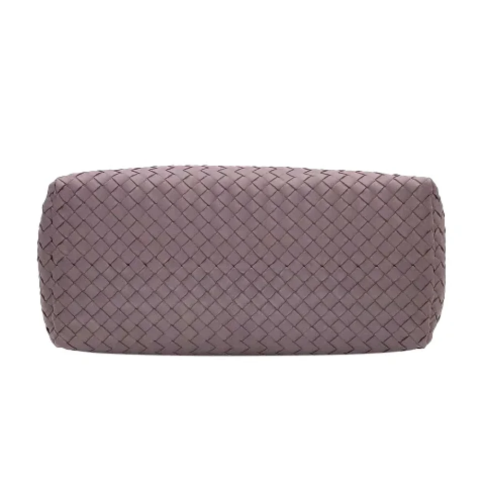 Bottega Veneta Vintage Pre-owned Leather shoulder-bags Purple Dames