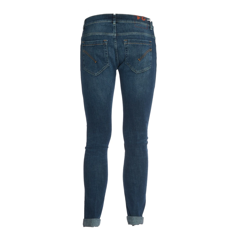 Dondup Blauwe Skinny Jeans voor Mannen Blue Heren