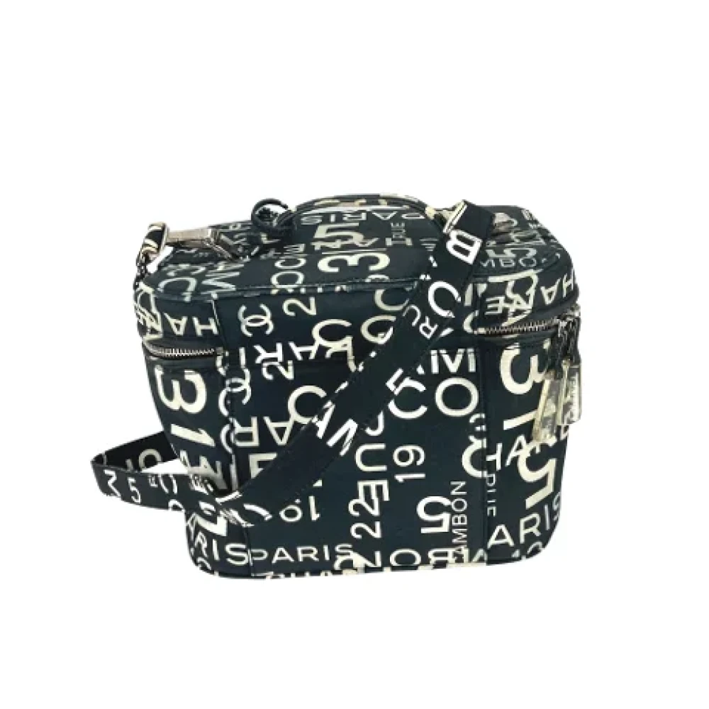 Chanel Vintage Pre-owned Fabric chanel-bags Black Dames