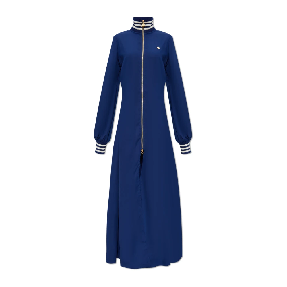 Adidas Originals Jurk met logo Blue Dames