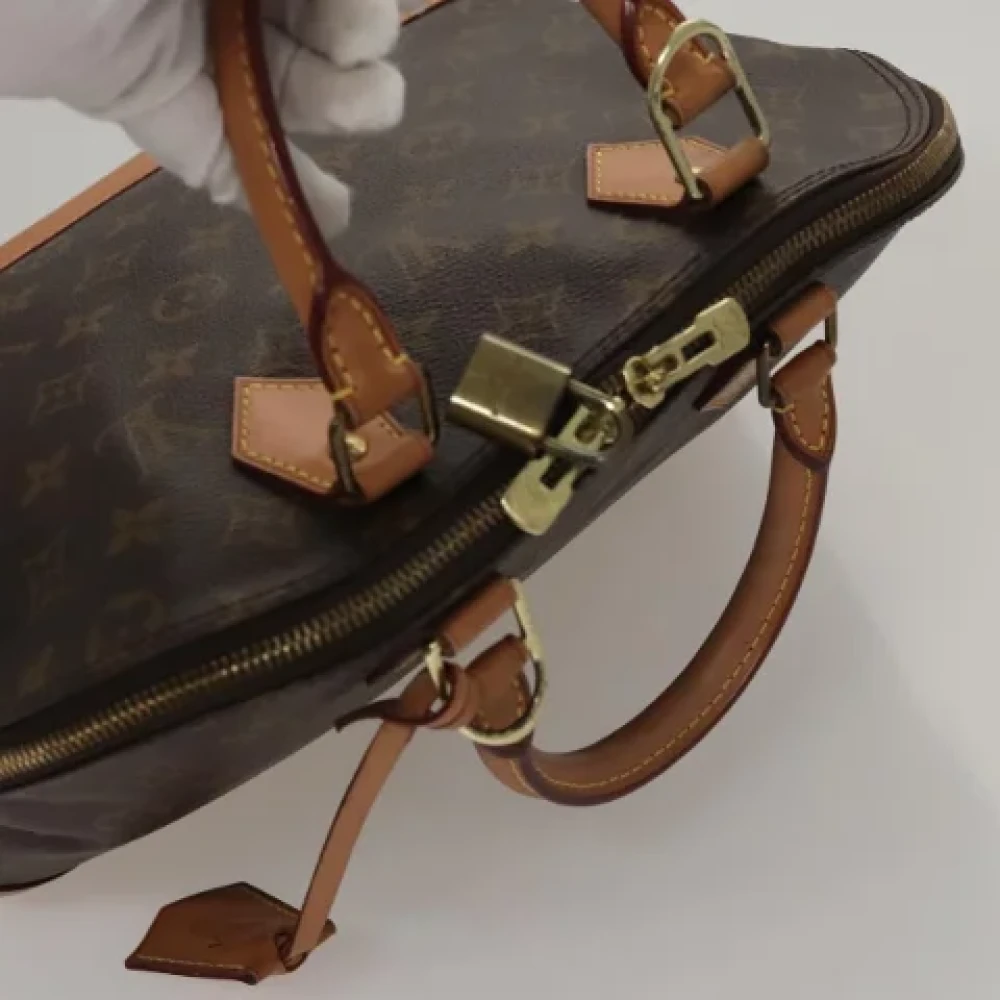 Louis Vuitton Vintage Pre-owned Canvas handbags Brown Dames
