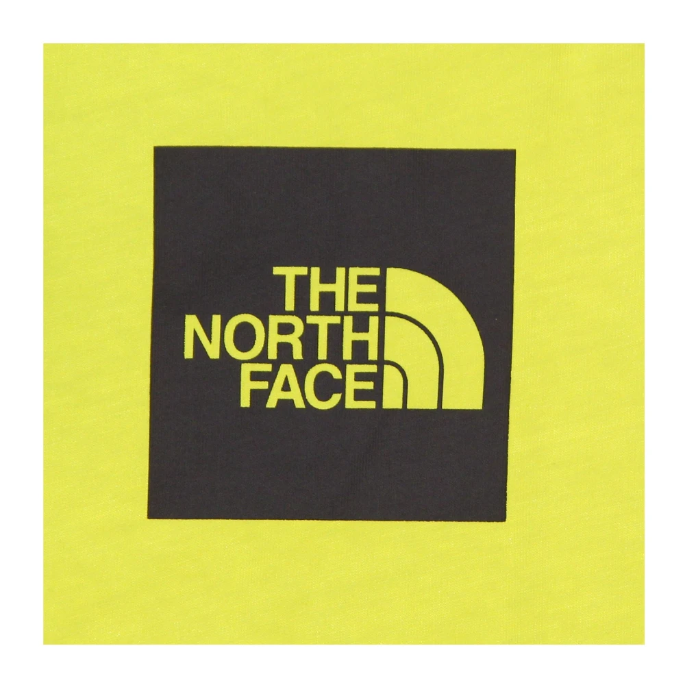 The North Face Heren Fine Tee Acid Yellow Heren