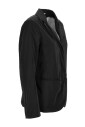 veste-noire-hydrofuge-a-boutons-pression