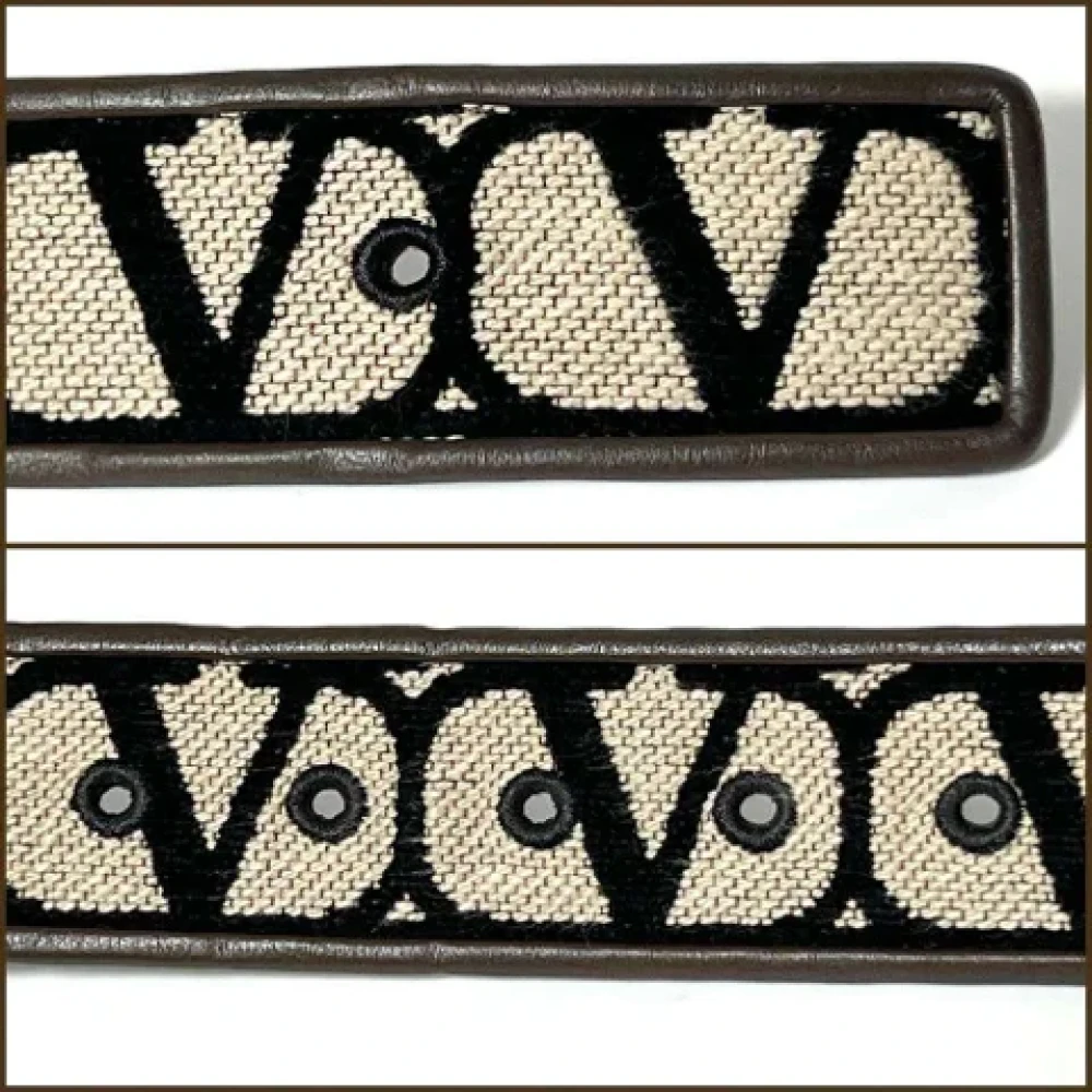 Valentino Vintage Pre-owned Leather belts Brown Dames