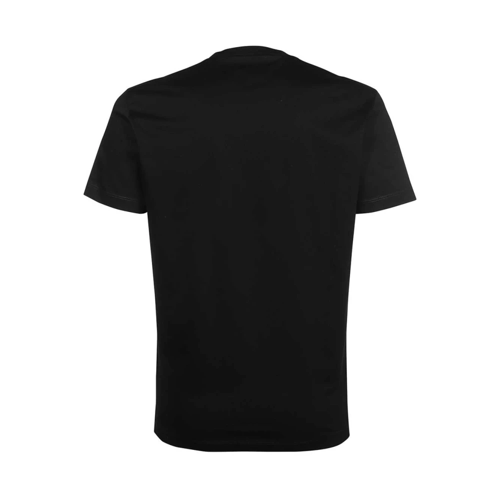 Dsquared2 Bedrukt Crew-neck T-shirt Black Heren