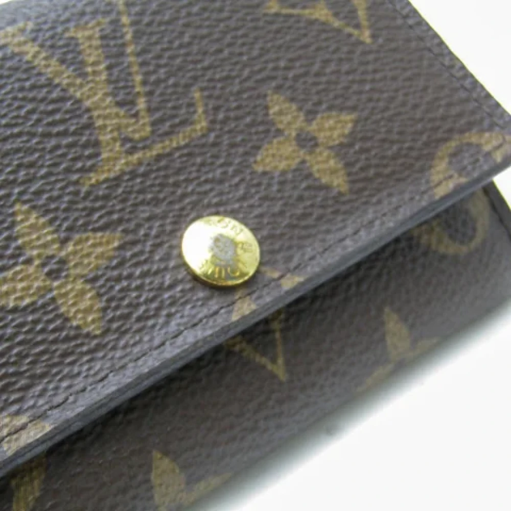 Louis Vuitton Vintage Pre-owned Fabric key-holders Brown Unisex