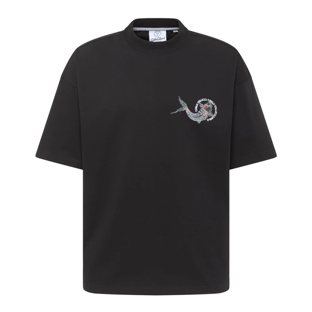 carlo colucci Milano naar Tokyo Dorio T-shirt Black Heren