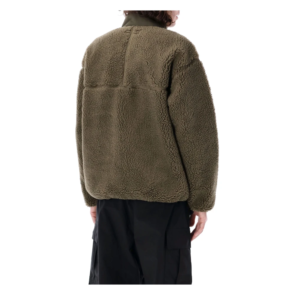 Manastash Khaki Fleece Jas Aw24 Green Heren