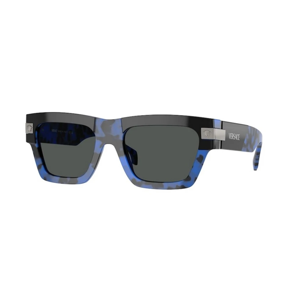 Versace Unisex Blue Authentic Glasses With Top-Notch Service - Sunglasses - 52 Mm - Accessories