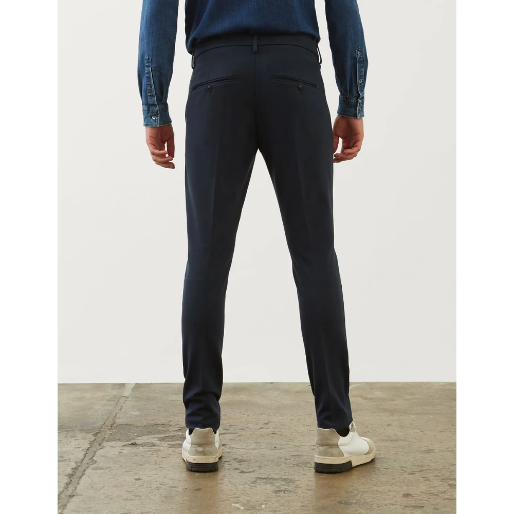 Dondup Smal Gesneden Broek Blue Heren
