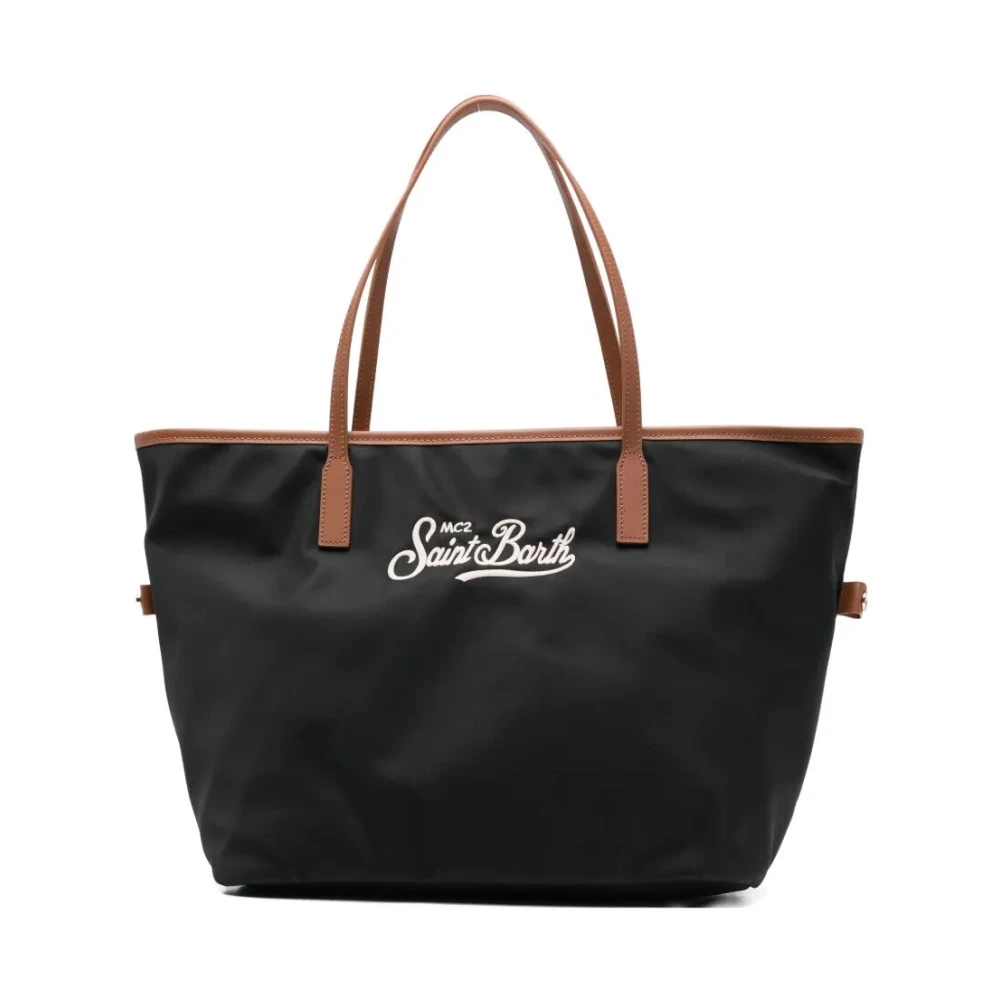 Mc2 Saint Barth Women's Black City Bag Nylon