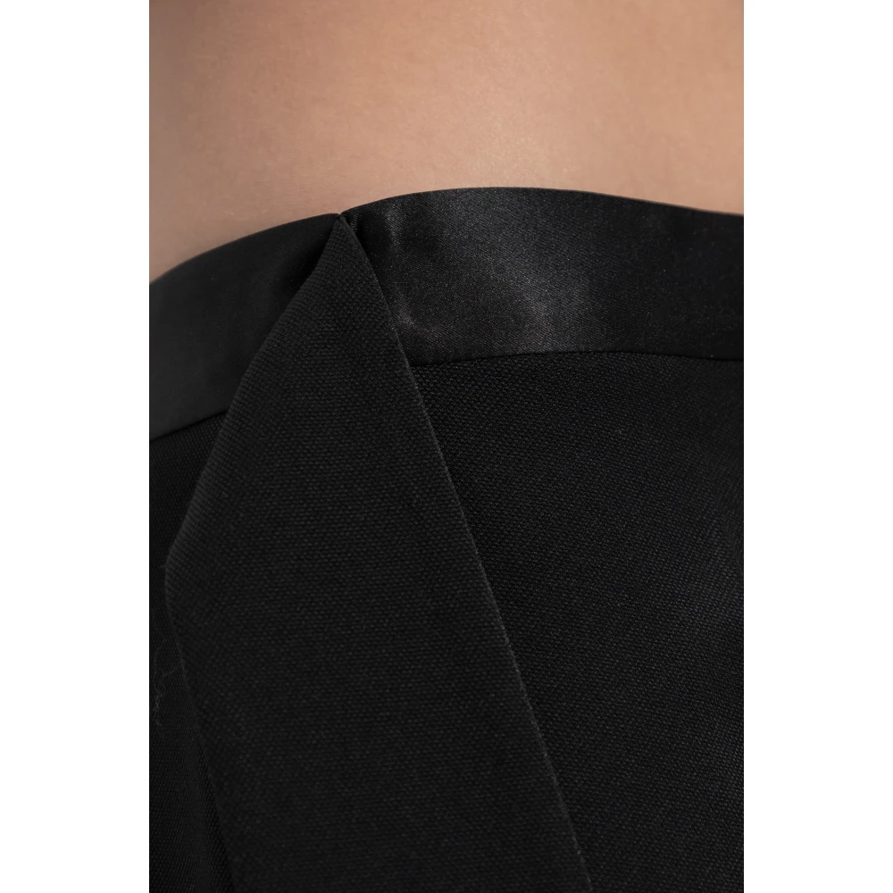 Victoria Beckham Geplooide broek Black Dames