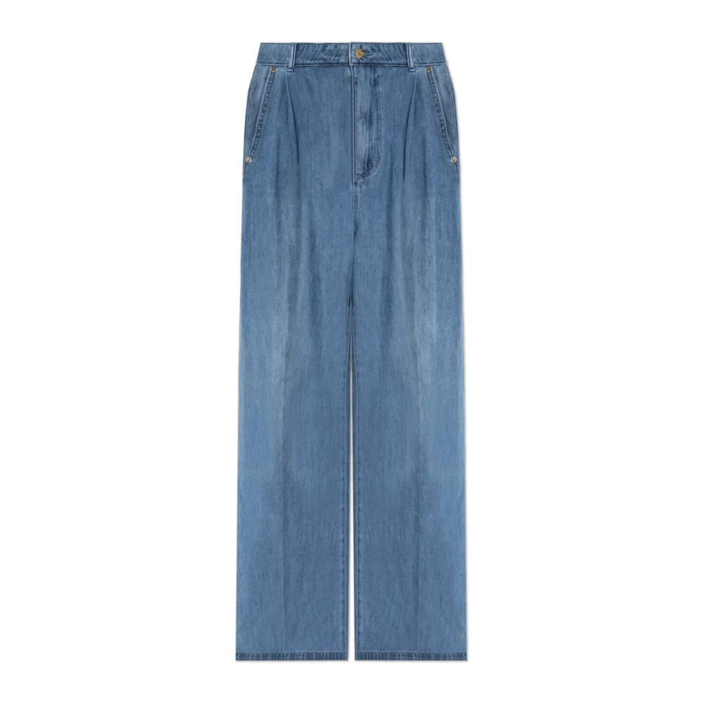 Michael Kors Loose-fit jeans met darts Blue Dames