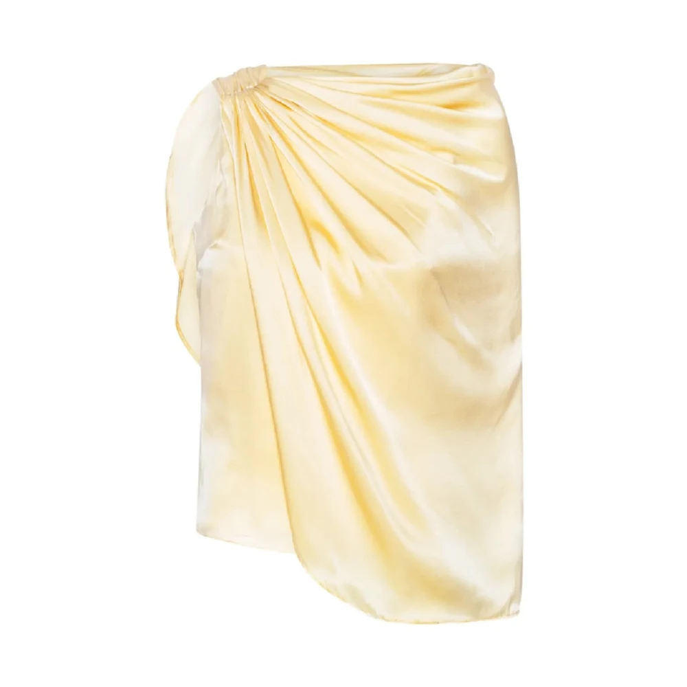 Rotate Birger Christensen Women's Yellow Sleeveless Top - Sleeveless Tops - Xs - Tops