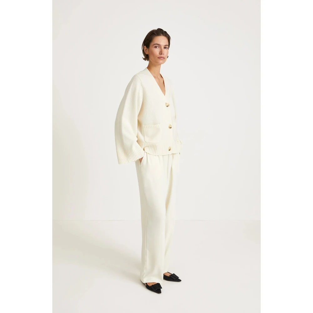 Stylein Merinowol Hailey Cardigan White Dames