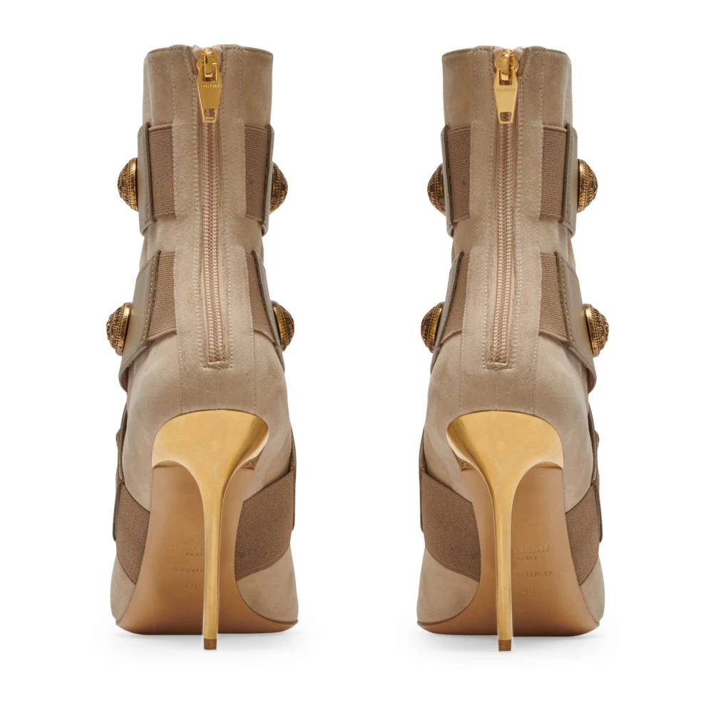 Balmain Bottine Alma Beige Dames