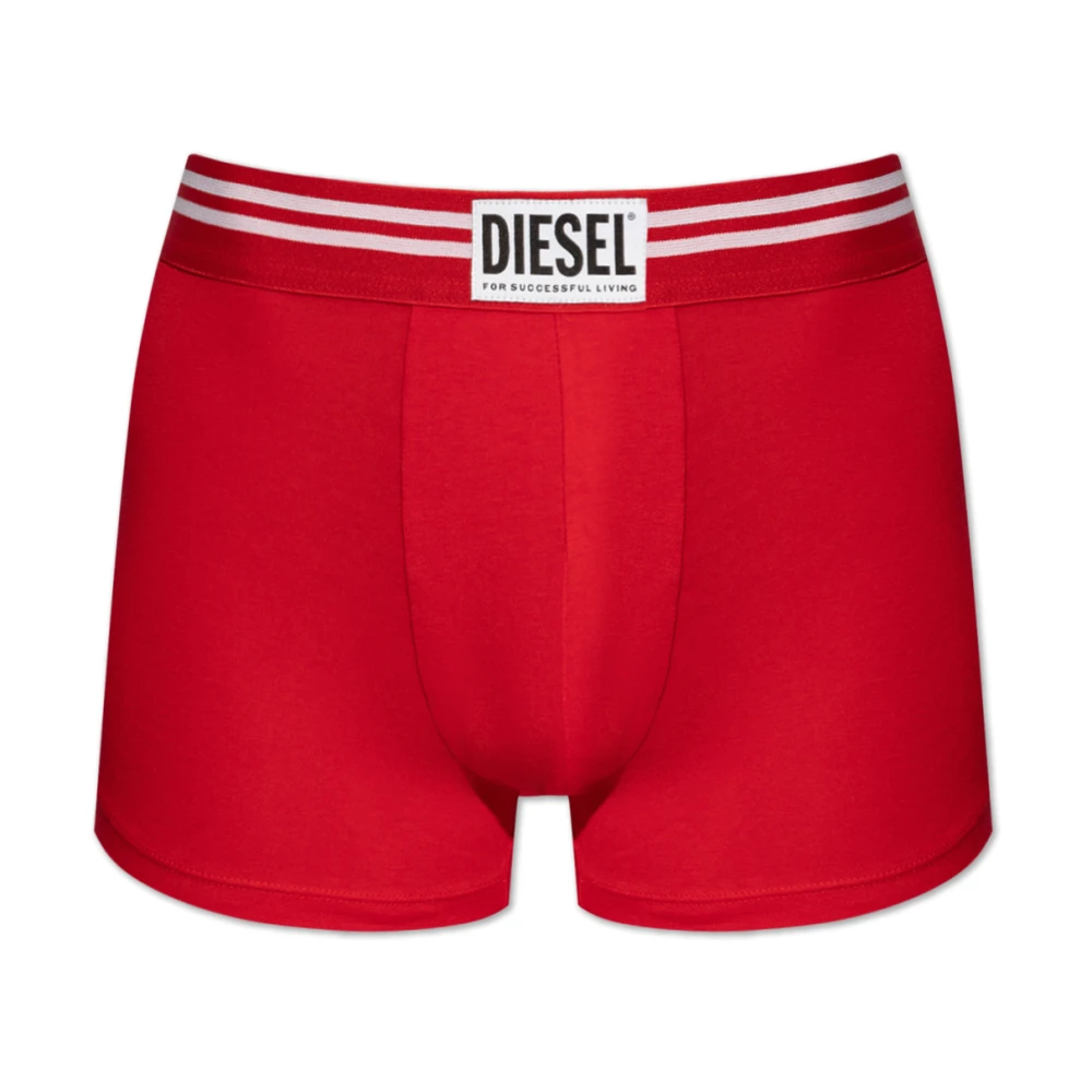 Diesel Umbx-Damien boxershorts met logo Red Heren