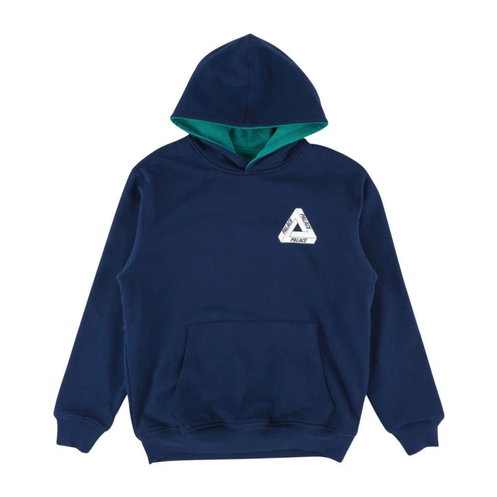 Palace Beperkte oplage Reverso Hoodie Navy Teal Blue Heren