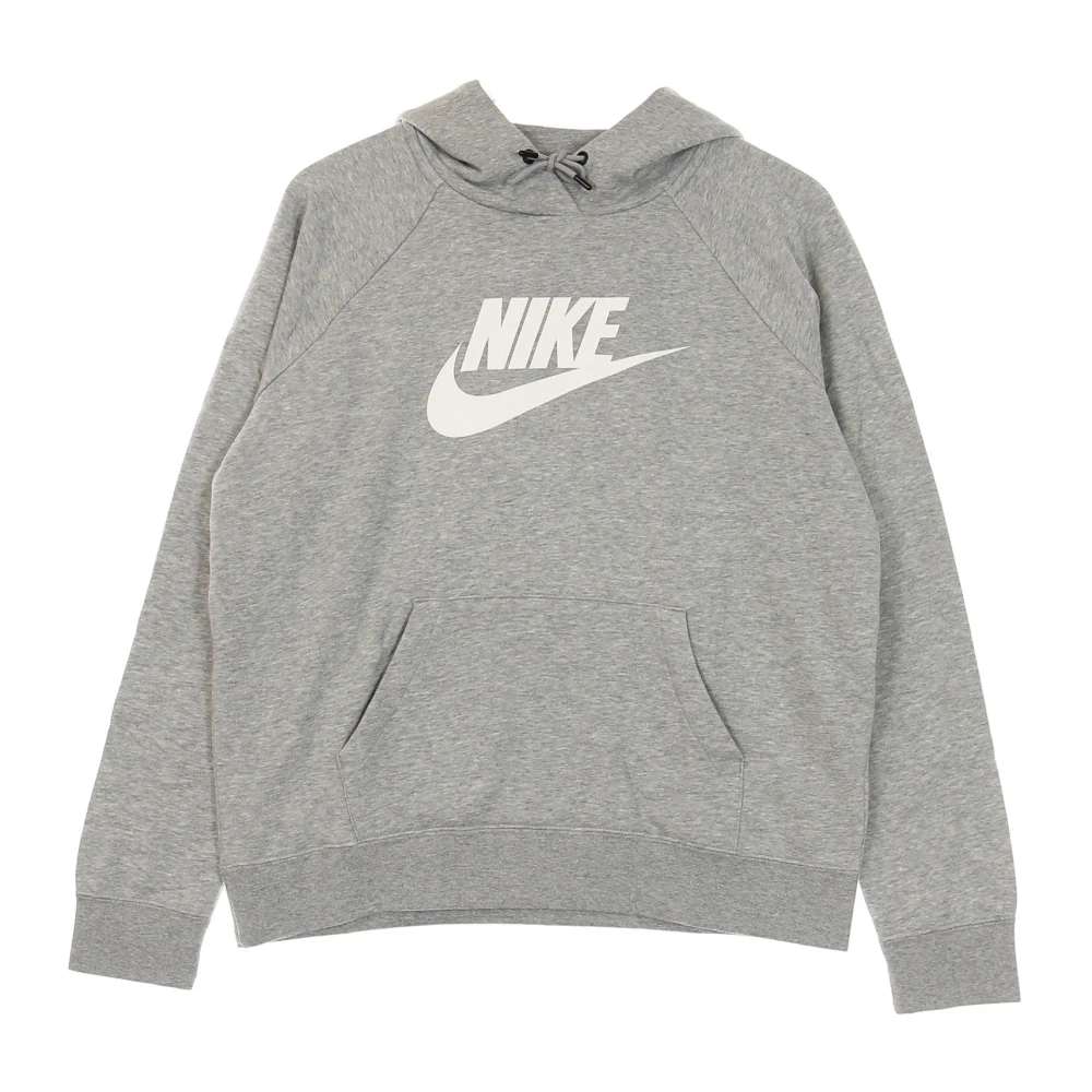 Nike Essential Hoodie Longsleeve Sweatshirt Gray Dames