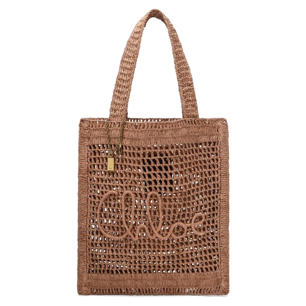 Chloé - Bags > Tote Bags - Brown - Chloé - Modalova