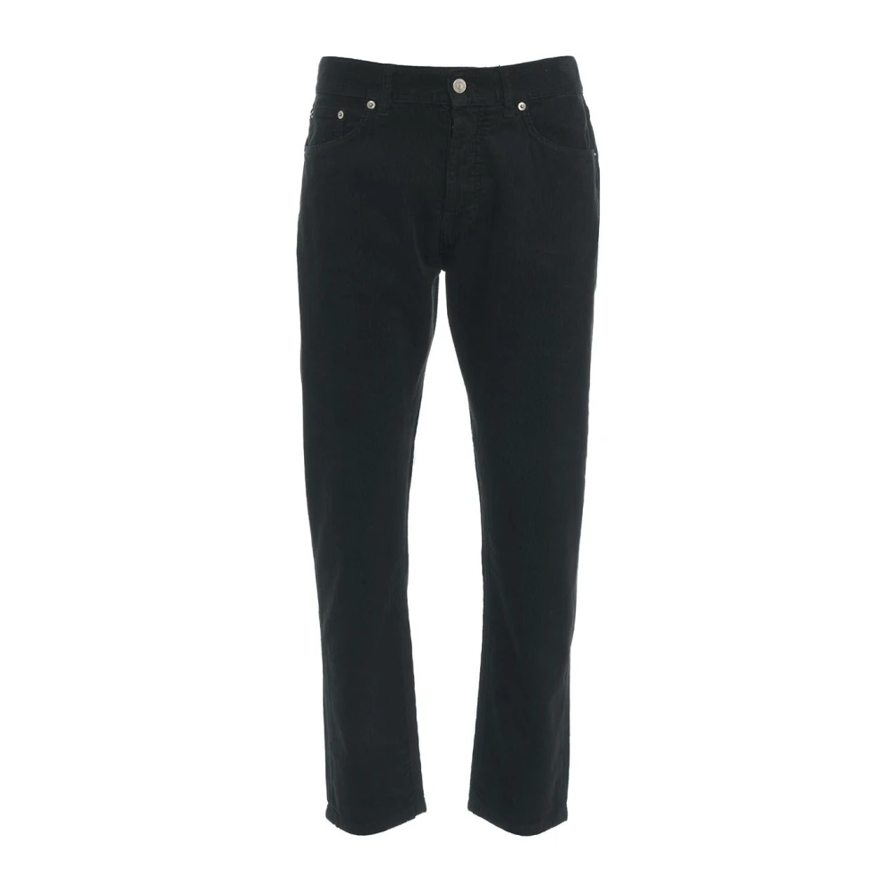 Mauro Grifoni Zwarte Broek Aw24 Black Heren