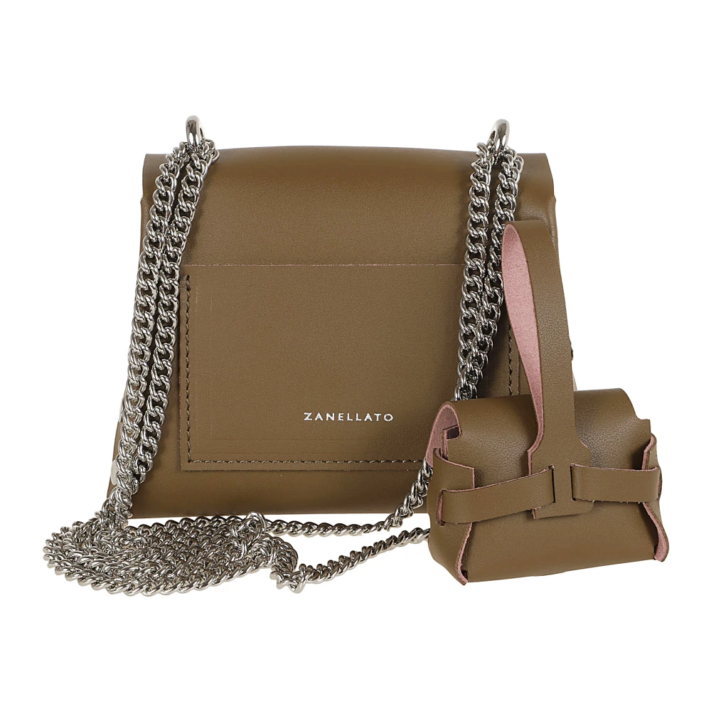 Zanellato Groene Schoudertas Modieus Green Dames