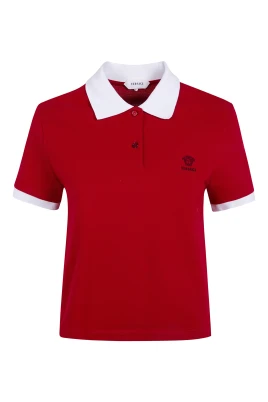 Embroidered Cotton Piqué Polo