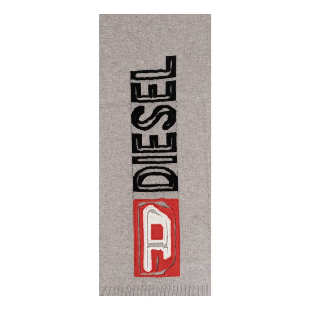 Diesel K-Peff sjaal Gray Unisex